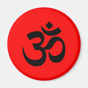 赤と黒のオブジェクトモデル記号 マグネット