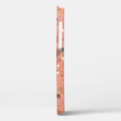 赤と黒のカラフル小さな砂利岩ペベルサ Case-Mate iPhoneケース (裏面 / 左)