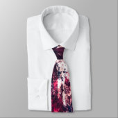 赤と黒のグラデーション ネクタイ (タイ)