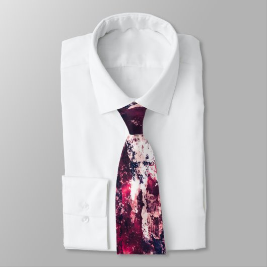 赤と黒のグラデーション ネクタイ (タイ)