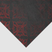 赤と黒のゴシックグランジ体 薄葉紙 (詳細)