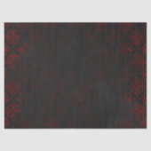 赤と黒のゴシックグランジ体 薄葉紙 (正面)