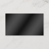 赤と黒のサテンプリーツハートプレイスカード プレイスカード (裏面)