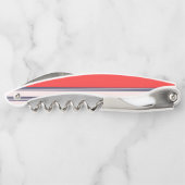 赤と黒のストライプ ソムリエナイフ (裏面)