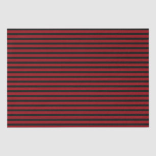 赤と黒のストライプ 薄葉紙