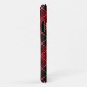 赤と黒のタータンチェック Case-Mate iPhoneケース (裏面/右)