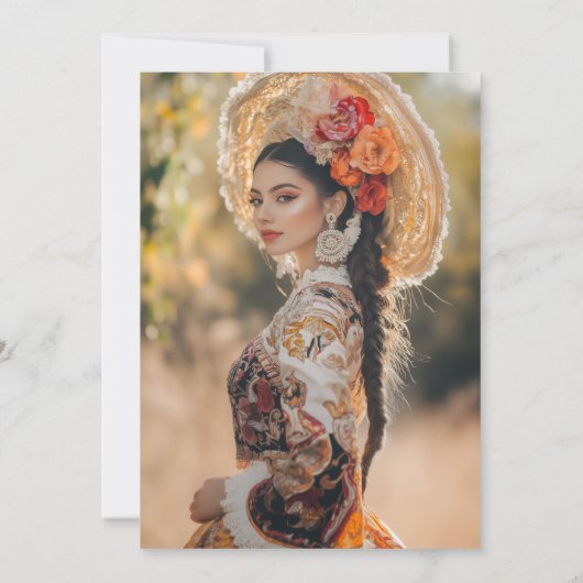 赤と黒のチャロロマンティックキンセアニラ 招待状