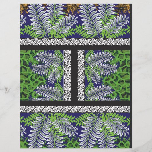 赤と黒のデザイン (裏面)