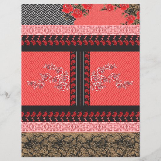 赤と黒のデザイン (正面)