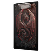 赤と黒のドラゴンクリップボード クリップボード (左)