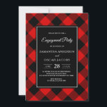 赤と黒のバイソン柄 招待状<br><div class="desc">赤と黒のバイソン柄</div>