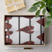 赤と黒のバレンタインデザインシリーズ3 薄葉紙 (ギフト)