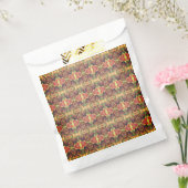 赤と黒のパターン フェイバーバッグ (封をした状態)