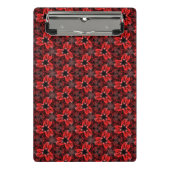 赤と黒のフローラクリップボードを表示 ミニクリップボード (正面)