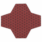 赤と黒のフローラショーサッカーボール サッカーボール (フラット)