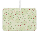 赤と黒のブラックベリー カーエアーフレッシュナー (裏面)