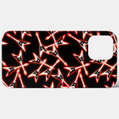 赤と黒のヘビーメタル電気ギターパターン Case-Mate iPhoneケース (裏面 (横))