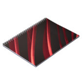 赤と黒のロゴ ノートブック (左側)