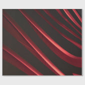 赤と黒のロゴ ラッピングペーパー (フラット)