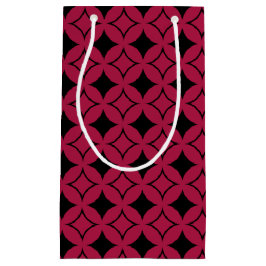 赤と黒の七宝 スモールペーパーバッグ