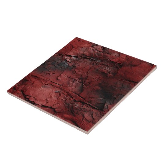 赤と黒の壁 タイル (側面)