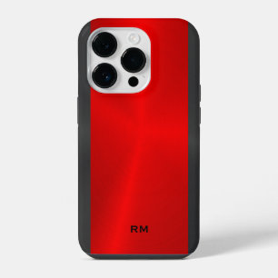 赤と黒の幾何学模様 iPhone 14 PROケース