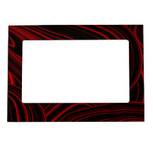 赤と黒の抽象芸術大理石の波型アートパターン