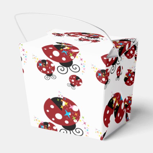 赤と黒の星付きテントウムシ3匹 フェイバーボックス (裏面サイド)