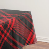 赤と黒の格子模様のテーブルクロス テーブルクロス (インサイチュ)