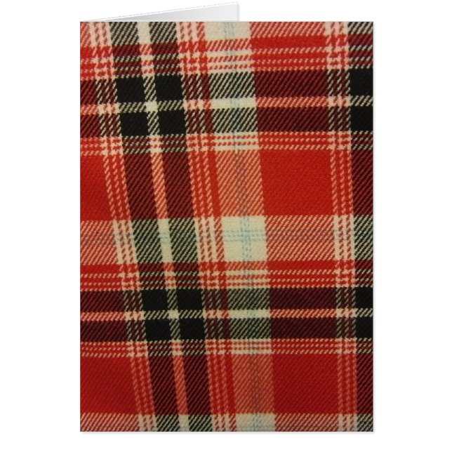 赤と黒の格子縞 (正面)