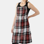 赤と黒の格子縞 エプロン (インサイチュ)