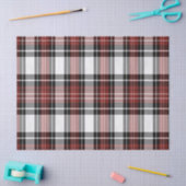 赤と黒の格子縞 薄葉紙 (クラフト)