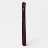 赤と黒の波とストライプ波 Case-Mate iPhoneケース (裏面/左)
