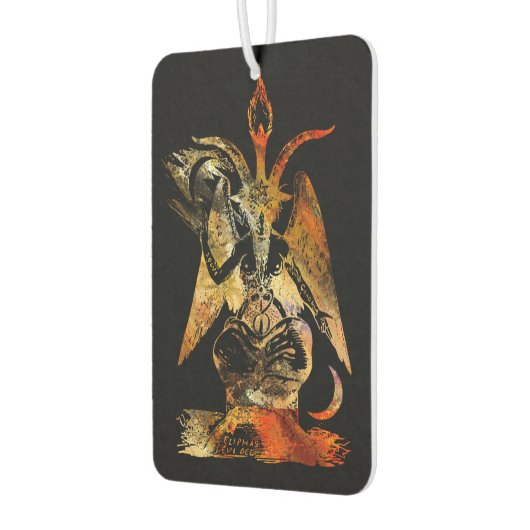 赤と黒の洗礼 カーエアーフレッシュナー (左)