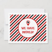 赤と黒の私たちは動ストライプの画を移動 (正面)