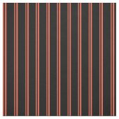 赤と黒の線の付いたパターン ファブリック (見本)