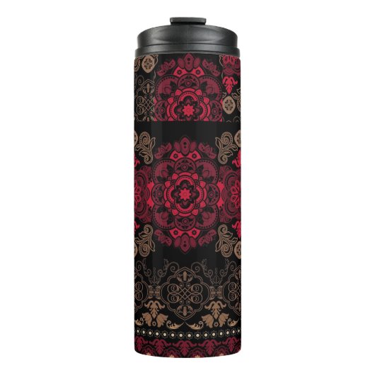赤と黒の美しい タンブラー (正面)