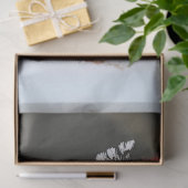 赤と黒の羽でクリスマスの鳥を切り離す 薄葉紙 (ギフト)