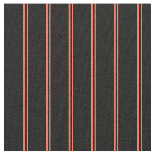 赤と黒の色のストライプパターン ファブリック (クローズアップ)