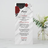 赤と黒の花の美し結婚いメニュー メニュー (スタンド正面)