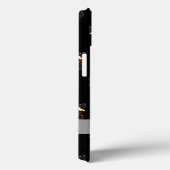 赤と黒の蝶パターン Case-Mate iPhoneケース (裏面 / 右)