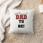 赤と黒の誇りを持ったパパが贈り物 クッション (ブランケット)