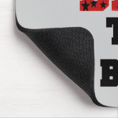 赤と黒の誇りを持ったパパTシャツとギフト マウスパッド (コーナー)