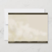 赤と黒の ATV キッズ ノート カード (裏面)