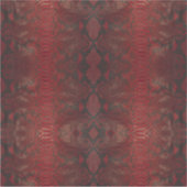 赤と黒のPythonプリント シール (正面)