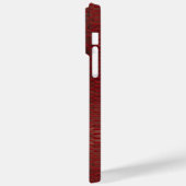 赤と黒のPythonプリント Case-Mate iPhoneケース (裏面 / 左)