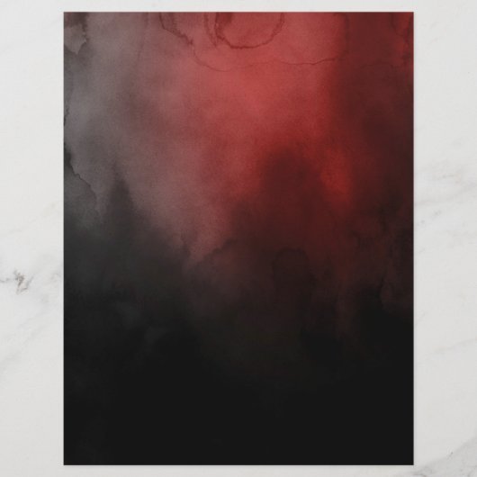 赤と黒ゴシックの水色ダークスペルページ (正面)