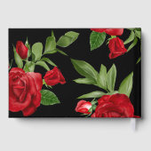 赤と黒結婚のラブレ実在ス ゲストブック (裏面)