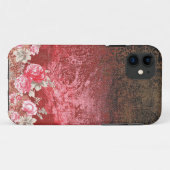 赤と黒絵を描の赤地 Case-Mate iPhoneケース (裏面(横))