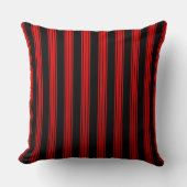 赤と黒 クッション (正面)